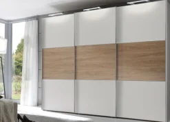 Best Includo Kleiderschrank mit Innenausstattung Schwebebetürenschränke