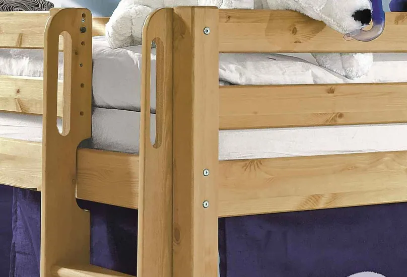 Clearance Etagenbett Massivholz Kinderbett|Jugendbett