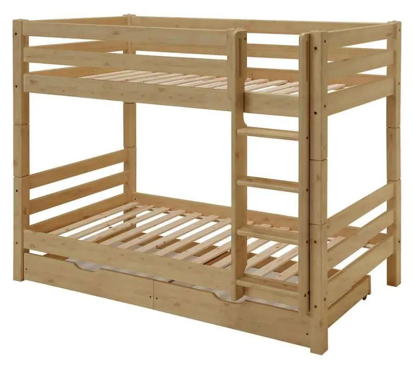 Clearance Etagenbett Massivholz Kinderbett|Jugendbett