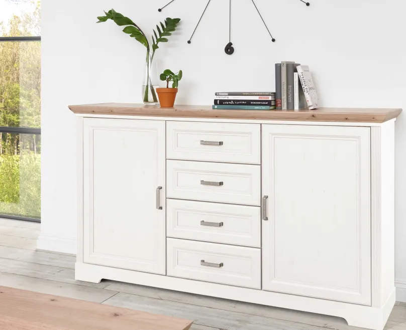 Hot Jasmin Vintage Kommode Landhausstil Kombikommode