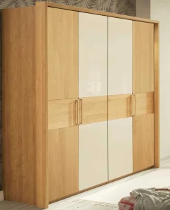 Best Kiruna Kleiderschrank eiche Drehtürenschränke