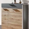 Hot Kitzalm Garderobe eiche/anthrazit Garderobenset