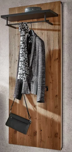 Hot Kitzalm Garderobe eiche/anthrazit Garderobenset