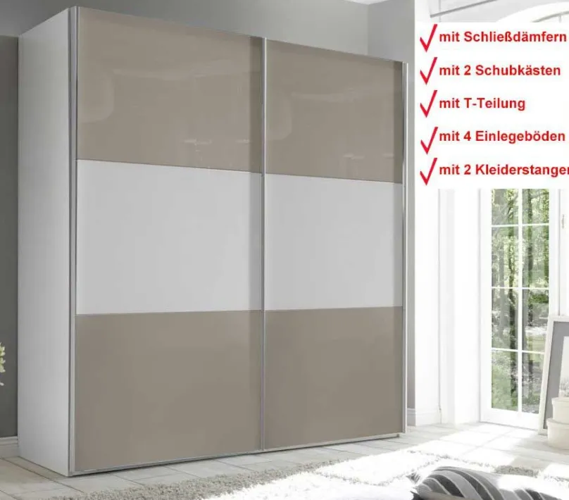 Kleiderschrank Staud Includo Schwebebetürenschränke