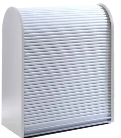 Discount Klenk Dancer Rollladenschrank weiß Regale