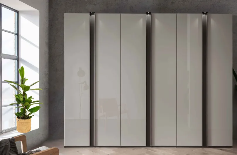 Best Lagos Kleiderschrank mit Glastüren Drehtürenschränke