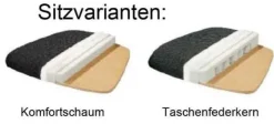 Online Lassan Eckbank mit Taschenfederkern Eckbänke