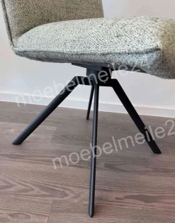 Hot Lena 2er Set Esszimmerstühle grün Stühle|Polsterstühle