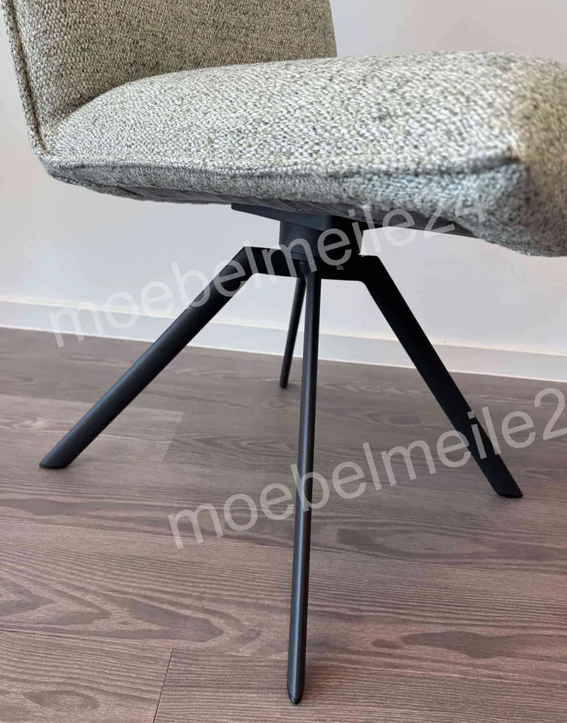 Hot Lena 2er Set Esszimmerstühle grün Stühle|Polsterstühle