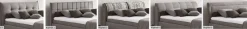 Sale Leona Polsterbett 120x200 cm mit Bettkasten Polsterbett