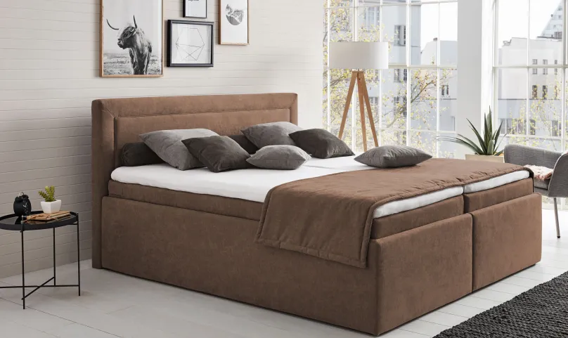 Sale Leona Polsterbett 180x200 mit Bettkasten Polsterbett