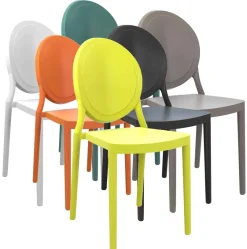 Best Leon Monoblock Stuhl 2er Set Stühle|Kunststoffstühle
