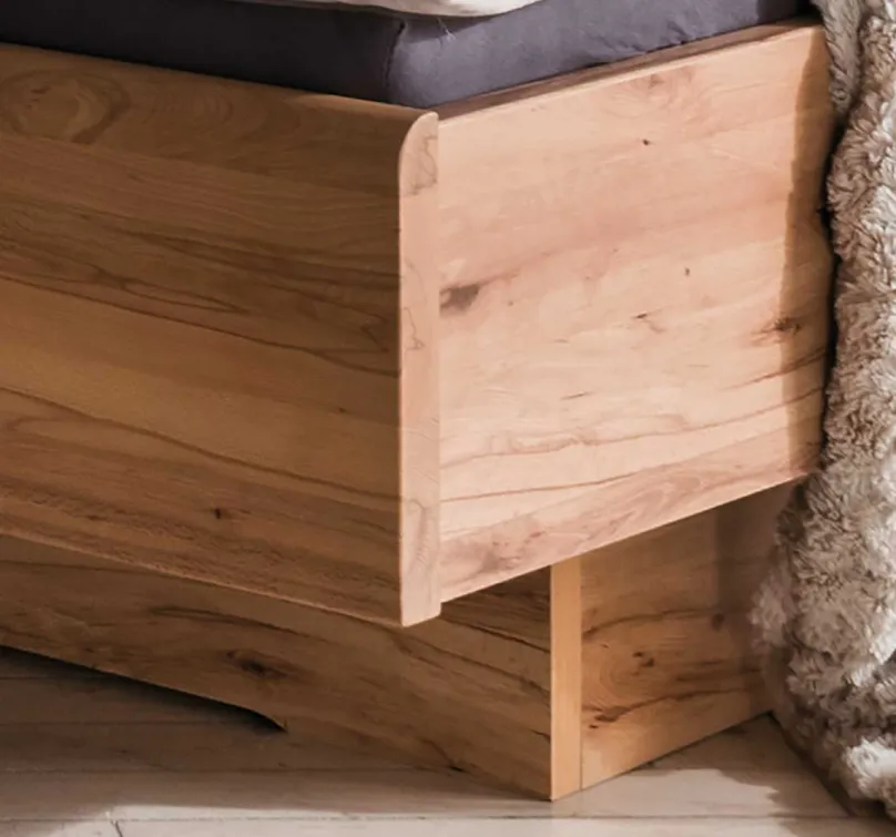 New Livorno Bett mit Polsterkopfteil Klassisches Bettgestell