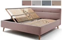 Discount Lotte Polsterbett mit Bettkasten Polsterbett