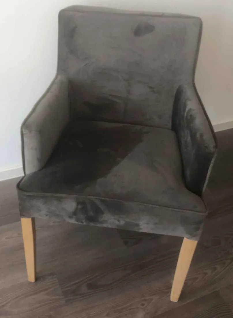 Discount Loungesessel Samt grau Stühle|Armlehnenstuhl