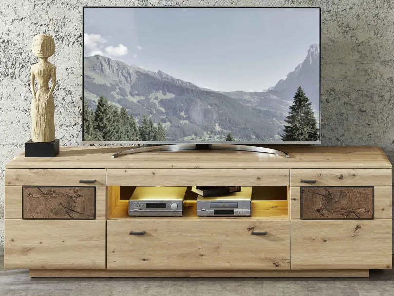 Best Madera artisan eiche Wohnwand Wohnwände