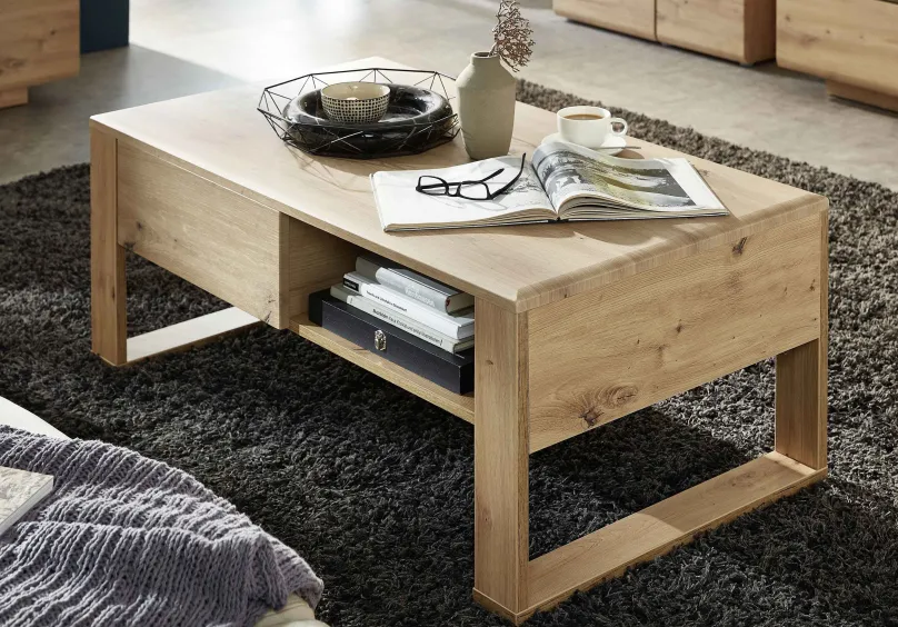 Outlet Madera Couchtisch artisan eiche Couchtische