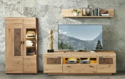 Discount Madera Wohnwand artisan eiche Wohnwände