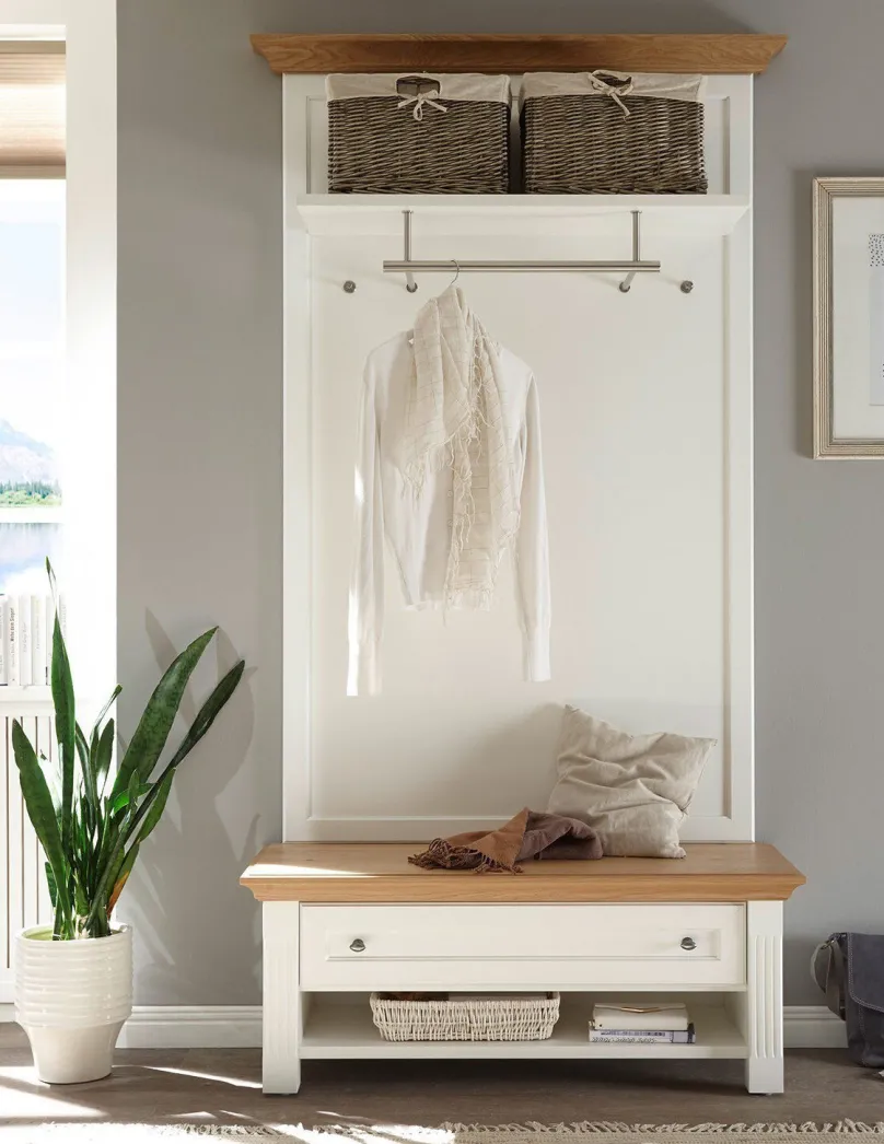 Clearance Maisonette Dielenmöbel Landhausstil Garderobenset