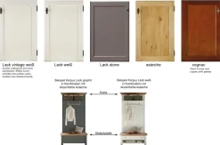 Maisonette Garderobe Landhausstil Garderobenset