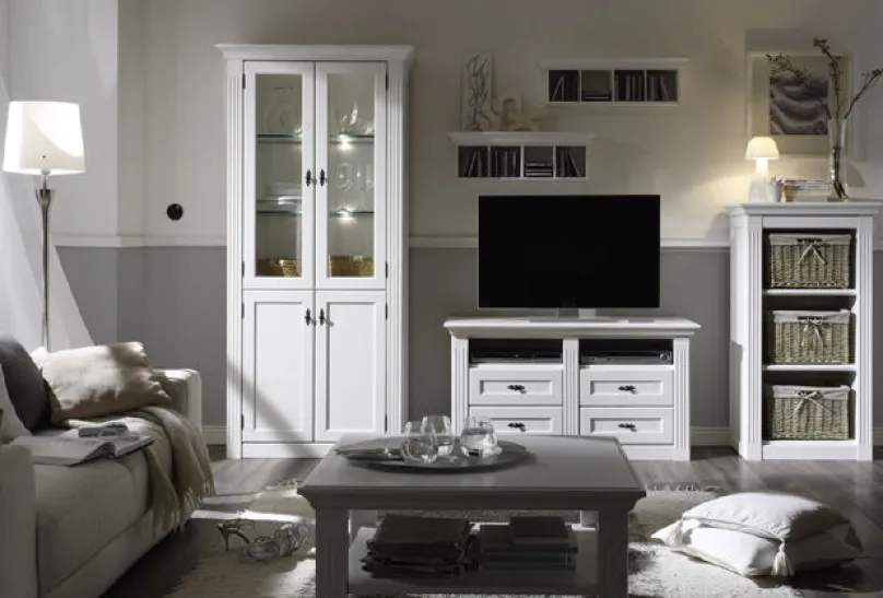 Online Maisonette Wohnwand Landhausstil Wohnwände|Landhausmöbel