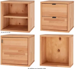 Best Marco Wohnwand Holz modern Bücherregale|Wohnideen
