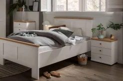 Discount Marlow Bett Landhausstil weiß Klassisches Bettgestell