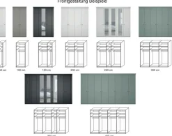 Clearance Marlow Kleiderschrank Landhausstil Drehtürenschränke