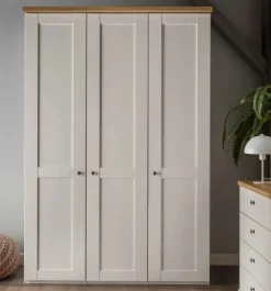 Clearance Marlow Kleiderschrank Landhausstil Drehtürenschränke