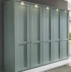 Clearance Marlow Kleiderschrank Landhausstil Drehtürenschränke