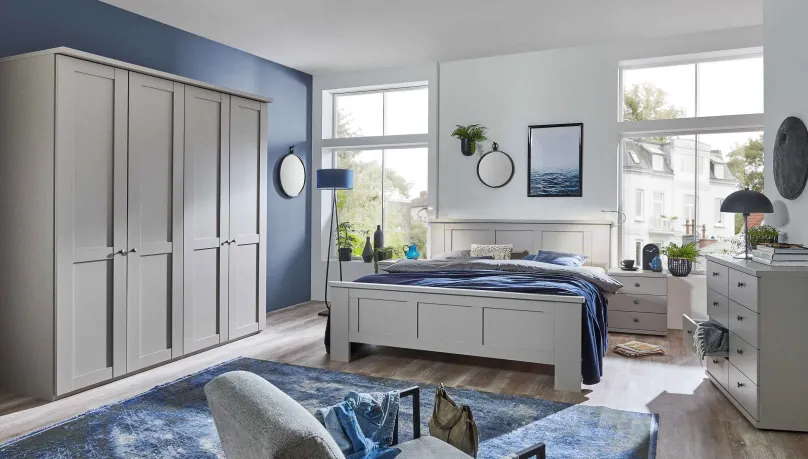 Best Marlow Landhausmöbel Schlafzimmer Schwebebetürenschränke