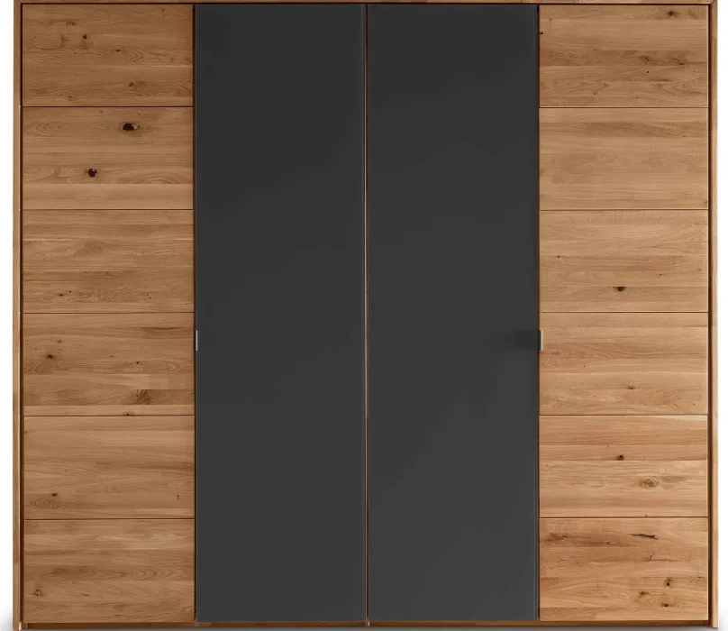 New Massivholz Kleiderschrank Drehtürenschränke