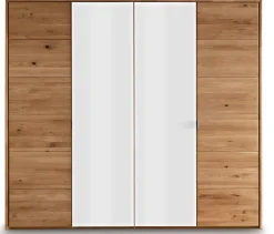 New Massivholz Kleiderschrank Drehtürenschränke