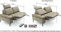 Clearance Maximilian Ecksofa mit Relaxfunktion Ecksofas