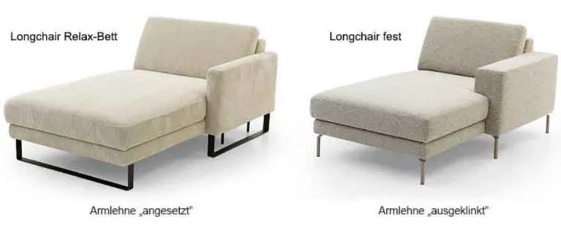 Discount Maximilian Sofa mit Ottomane Schlafsofa|Ecksofas