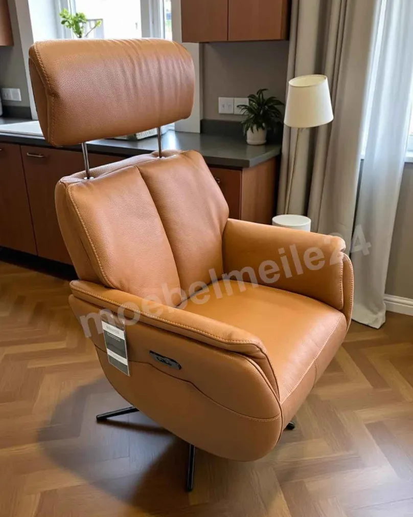 Discount Milano Wohnlandschaft Leder mit Relaxfunktion Wohnlandschaft