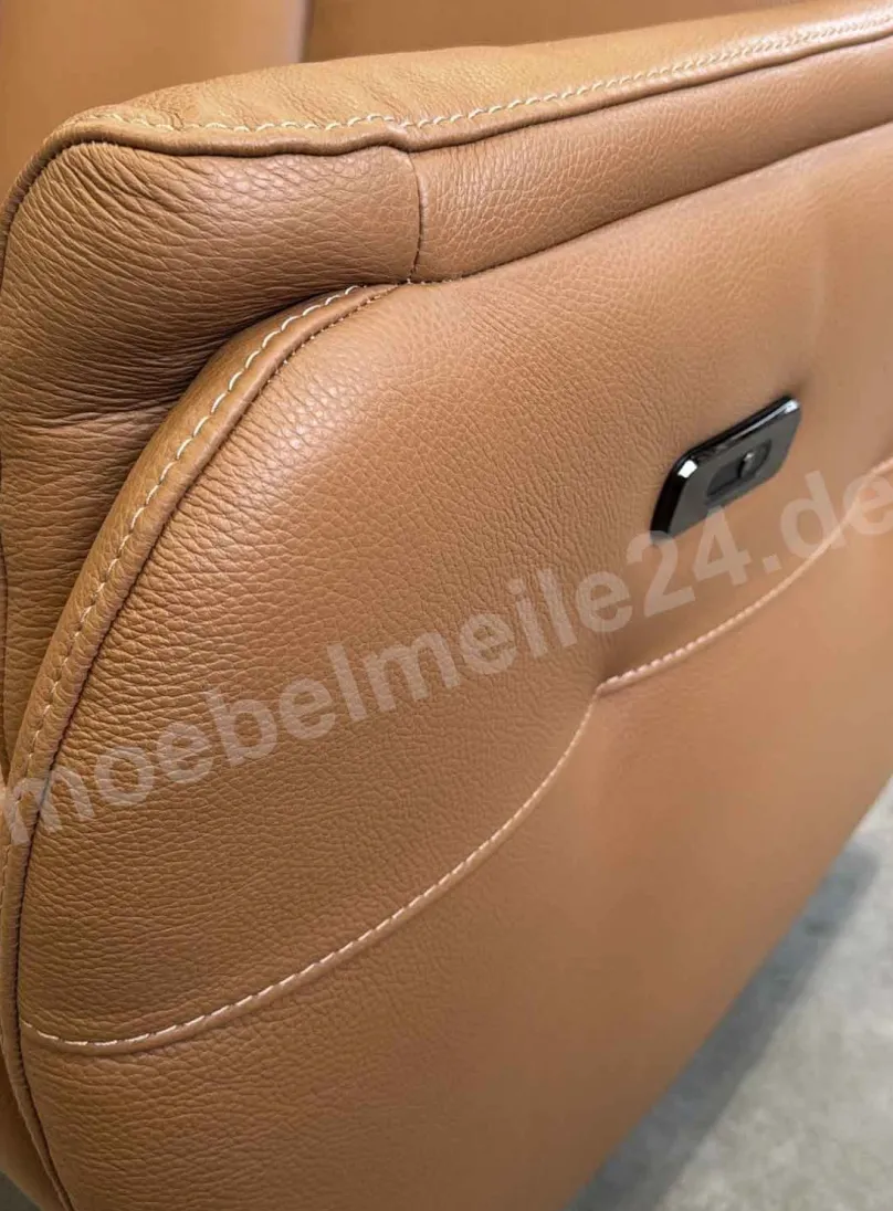 Discount Milano Wohnlandschaft Leder mit Relaxfunktion Wohnlandschaft