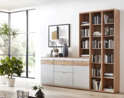 Sale Mira Sideboard mit Bücherregal Bücherregale|Sideboards