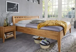 New Modesto Bett aus Holz Massivholzbett