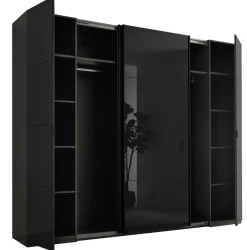 Sale Mufo Kleiderschrank mit Glastüren Schwebebetürenschränke|Drehtürenschränke