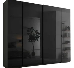 Sale Mufo Kleiderschrank mit Glastüren Schwebebetürenschränke|Drehtürenschränke