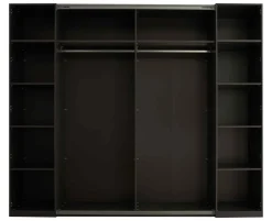 Sale Mufo Kleiderschrank mit Glastüren Schwebebetürenschränke|Drehtürenschränke