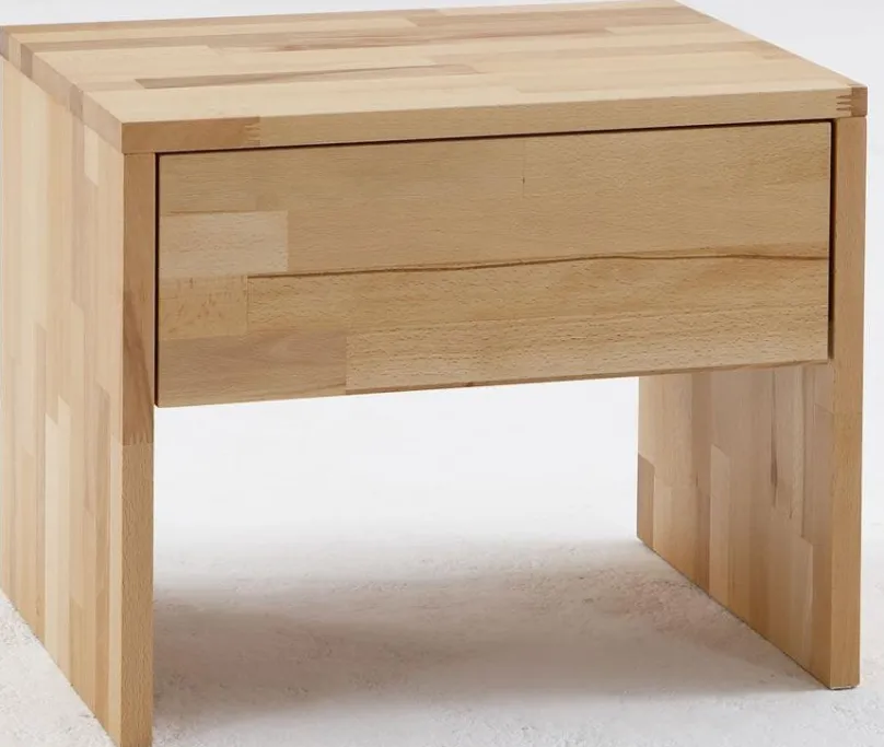 Discount Nachttisch Holz mit Schublade Nachtkommode