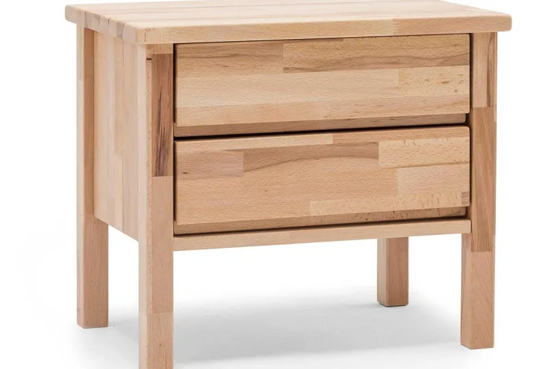 Clearance Nachttisch Holz skandinavisch Nachtkommode