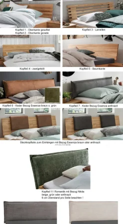 Discount Navarra Holzbett 140x200 Massivholzbett