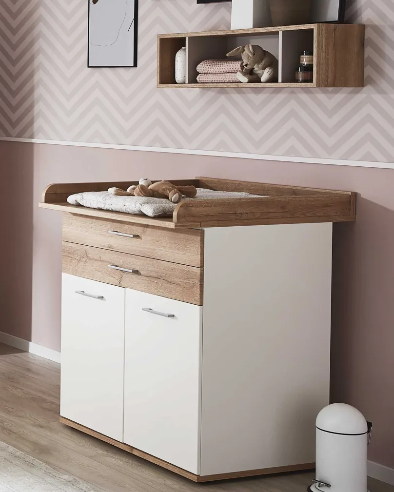 New York Wickelkommode günstig Babyzimmer