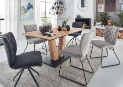 Niehoff Esstischgruppe Milton mit Retrolook Stuhl Malta Essgruppen