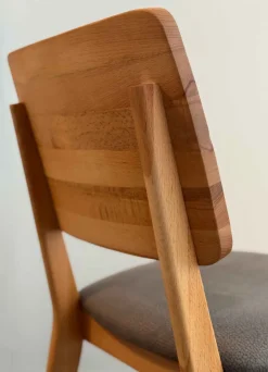 Outlet Norman Massivholz Stühle kernbuche Stühle|Polsterstühle