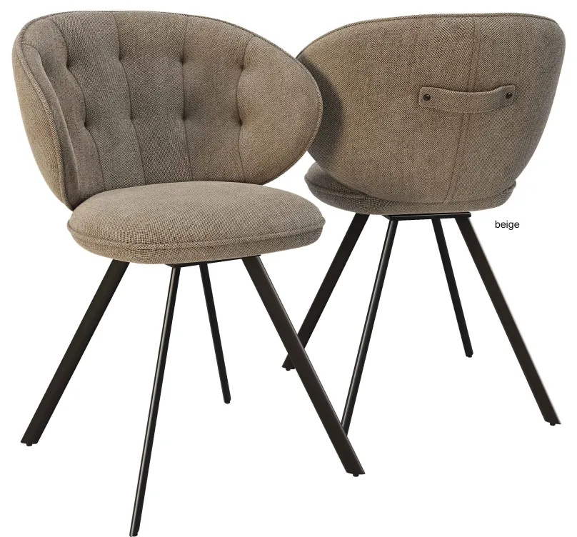Best Nottingham 2er Set Drehstühle Esszimmer Stühle|Polsterstühle