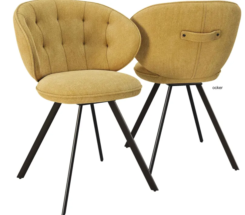 Best Nottingham 2er Set Drehstühle Esszimmer Stühle|Polsterstühle
